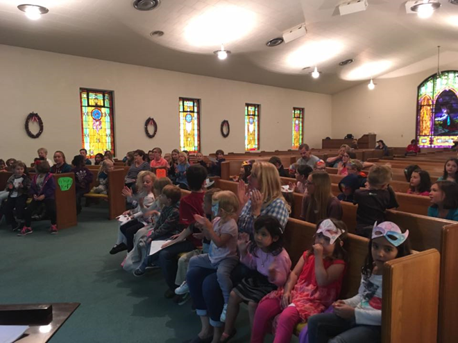 Opening of Vacation Bible School